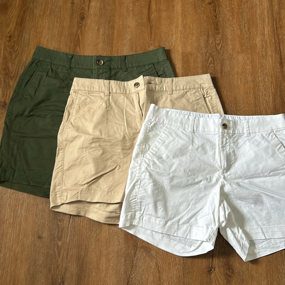 Women’s 3-pack shorts, Old Navy, Size 10